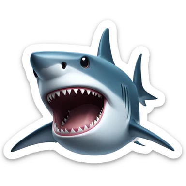 Shark sticker