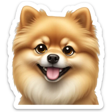 Cute Pomeranian sticker