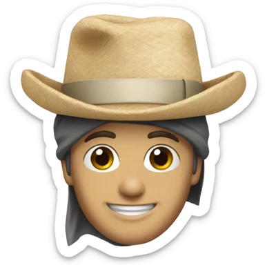 Emirates hat sticker