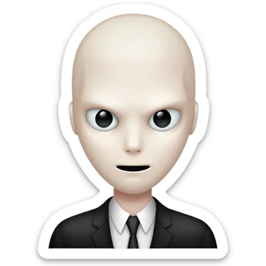 slenderman sticker