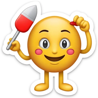 créame un emoji donde diga "adelante por tu salud con una fleja morada hacía la derech sticker