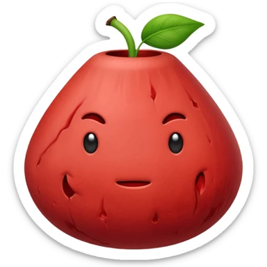 red lump in vessel sticker