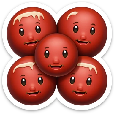 barbecue meatball sticker