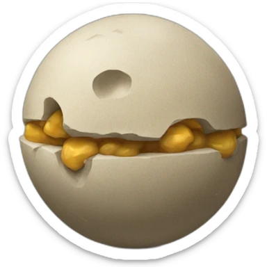 bola de piedra sticker