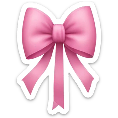 Bow  sticker