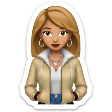 Mya, R&B Female Singer sticker