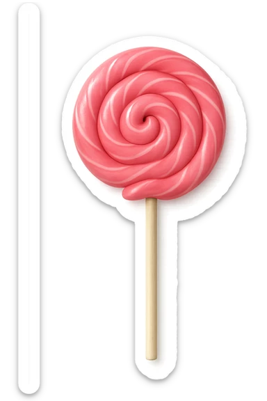 pink lollipop sticker