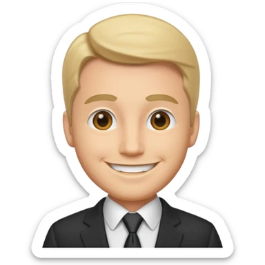 Mr. businessman sticker