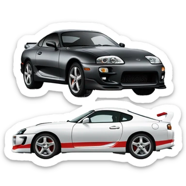toyota supra sticker