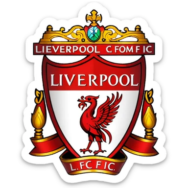 Liverpool FC symbol sticker