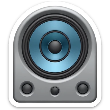 mac os icon speaker volume sticker