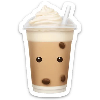 milk tea sticker