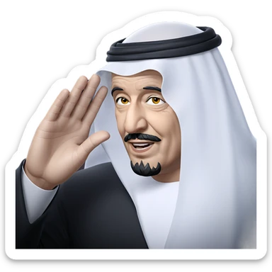 mysterious man in veil sticker