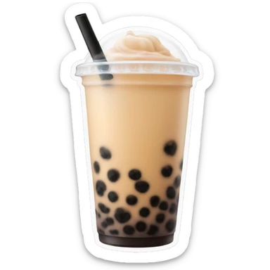 The bubble tea  sticker