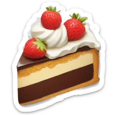 dessert-on-a-plate sticker