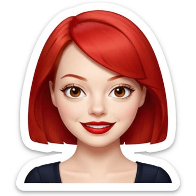 Emma Stone sticker
