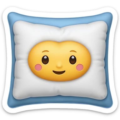 bed pillow  sticker