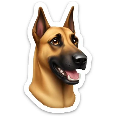 Malinois dog sticker