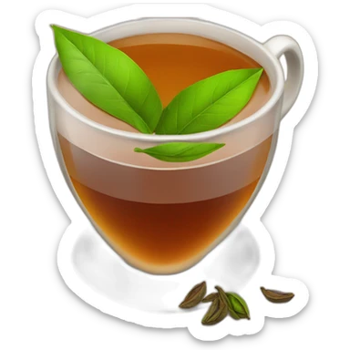 Desi indian tea sticker