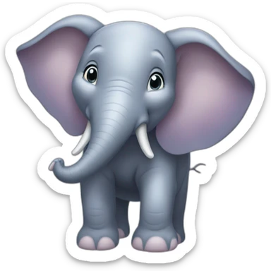 Dumbo l’éléphant sticker
