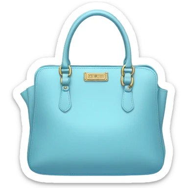 Light blue purse  sticker