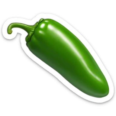 jalapeño pepper sticker
