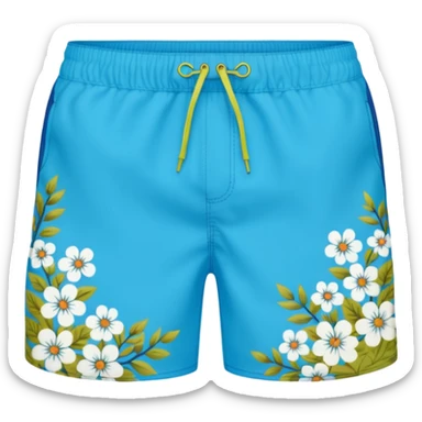 Swim shorts sticker