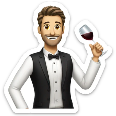 crazy Sommelier sticker