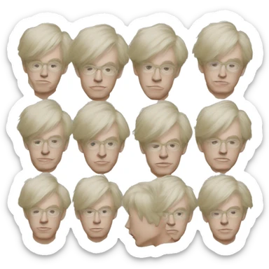 Andy Warhol  sticker