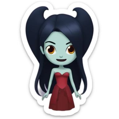 marceline vampire queen sticker