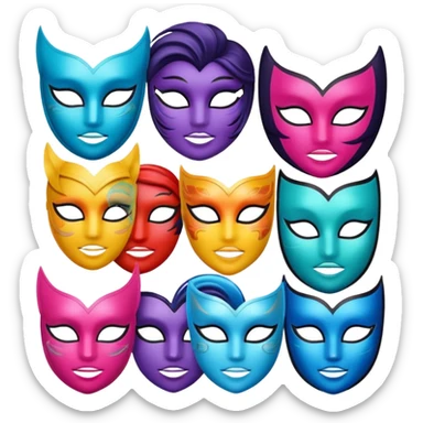 beauty eaumaskpack sticker