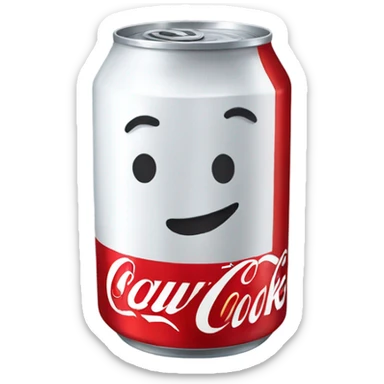 Can of Diet Coke  sticker