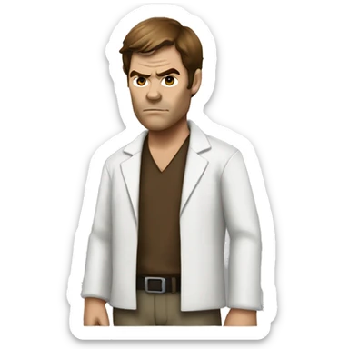 Dexter Morgan waiting for you  sticker