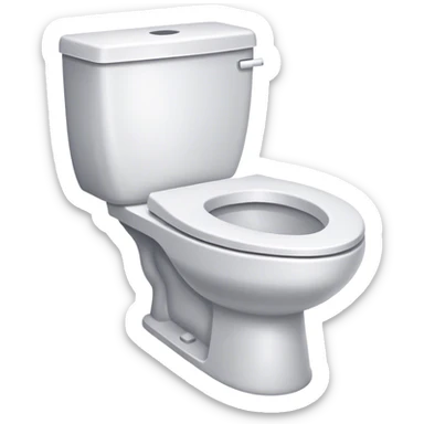toilet  sticker