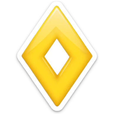 iOS emoji, minimal dark spark, small zigzag, flat sticker