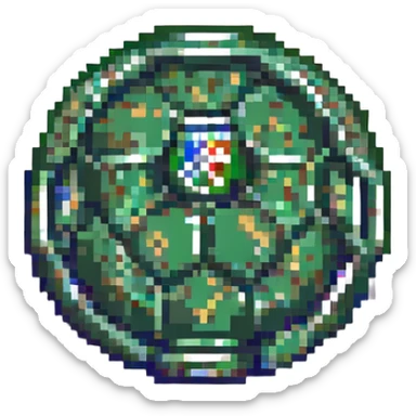 football valve, close-up, simple, clear details sticker