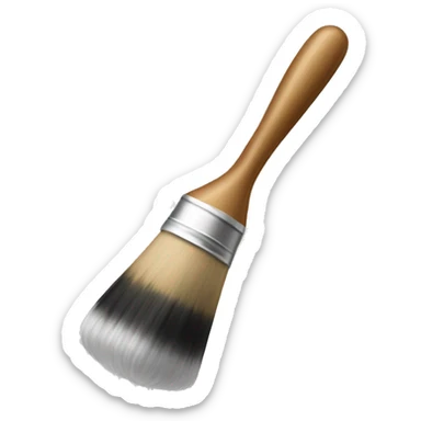 art brush sticker