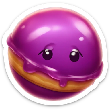 Jelly filled Jupiter sticker