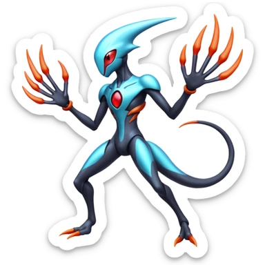 Darkrai-Deoxys-Palkia-fusion, full body sticker