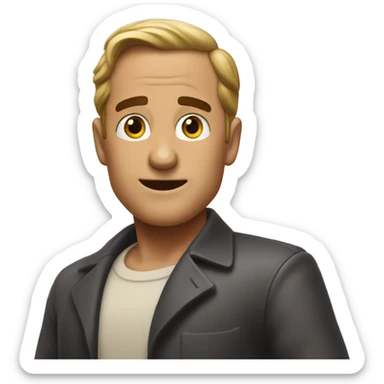 George russels t pose sticker