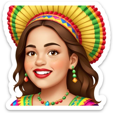 Joyful Reveler sticker