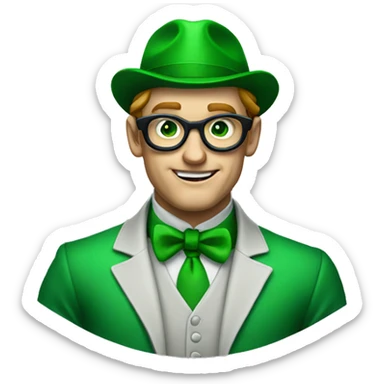 the riddler sticker