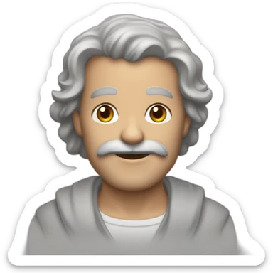 Michel de santa sticker