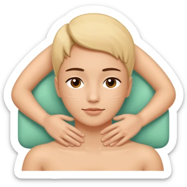 Harmony relax massage sticker