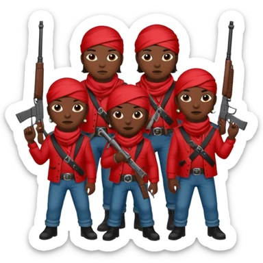 Norteño street gang sticker