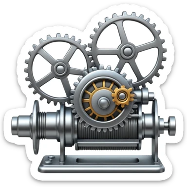 whisker machine  sticker