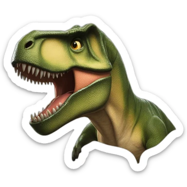 Tyrannosaurus Rex From Jurassic Park sticker