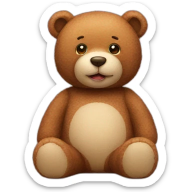 teddy sticker