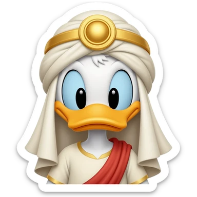 Donald Duck Arabian sticker