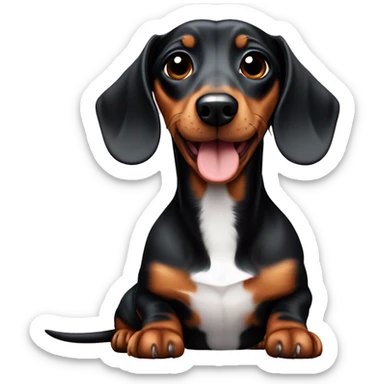 ￼ Dachshund sticker